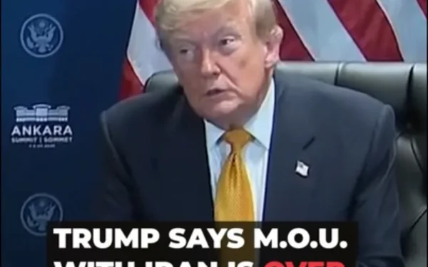 Trump Ends Interim Iran Peace Accord Amidst New Strikes