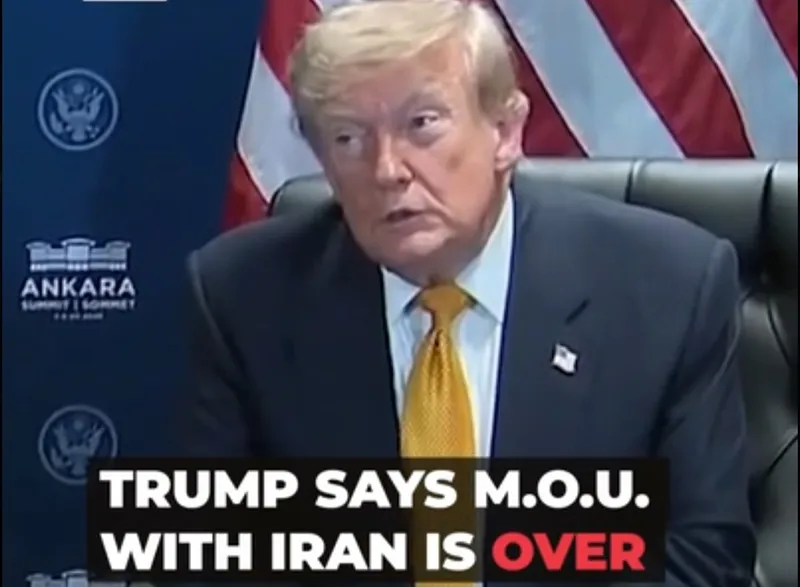 Trump Ends Interim Iran Peace Accord Amidst New Strikes