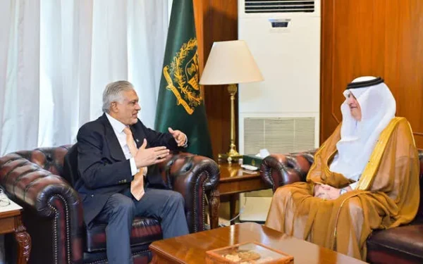 Saudi Ambassador Meets Pakistan Deputy PM to Discuss Regional Peace