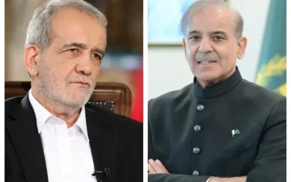Prime Minister Shehbaz Sharif Discusses Regional Stability with President Pezeshkian