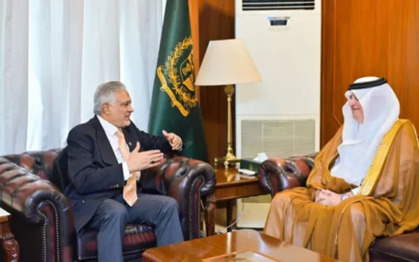 Saudi Ambassador Nawaf Al-Malkiy Holds Strategic Talks With Ishaq Dar