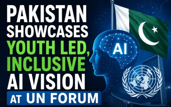 Pakistan Advocates for Equitable Global Artificial Intelligence Governance at UN