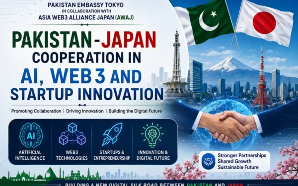 Pakistan and Japan Strengthen Strategic Cooperation in AI and Startups