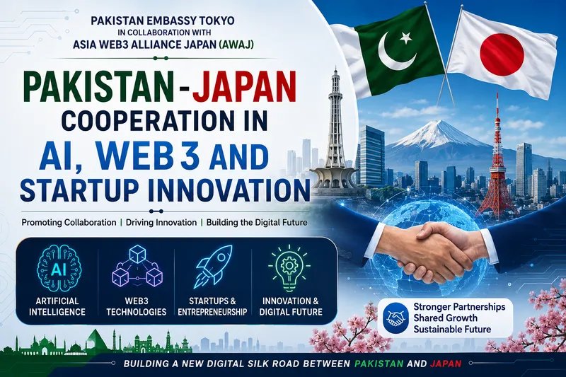 Pakistan and Japan Strengthen Strategic Cooperation in AI and Startups