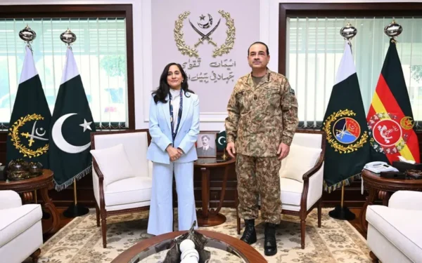 Canadian Foreign Minister Anita Anand Meets Army Chief Asim Munir