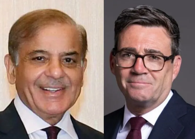 Prime Minister Shehbaz Sharif Congratulates UK Prime Minister Andy Burnham