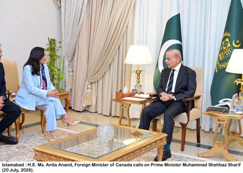 PM Shehbaz Reaffirms Commitment to Expanding Pakistan-Canada Trade and Investment