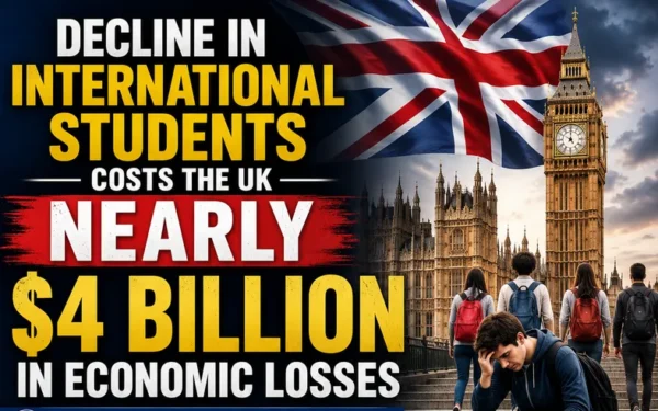 Declining International Student Enrollment Costs United Kingdom Four Billion Dollars