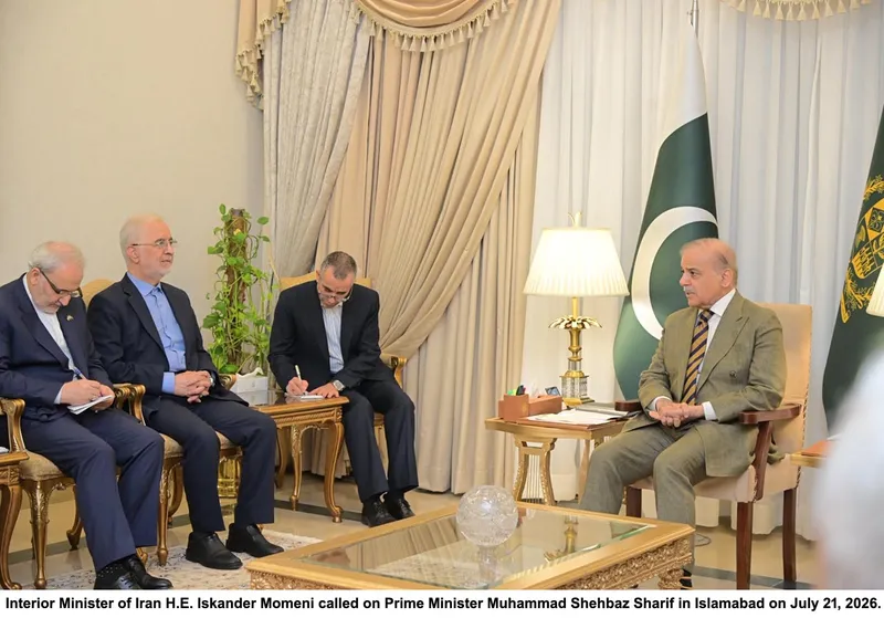 Prime Minister Shehbaz Sharif Reiterates Pakistan's Commitment to Regional Mediation