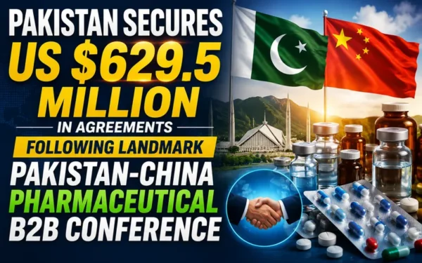 Pakistan Secures $629.5 Million in China Pharmaceutical Investment Deals