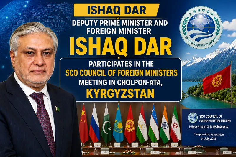 Deputy Prime Minister Ishaq Dar Attends SCO Meeting in Kyrgyzstan