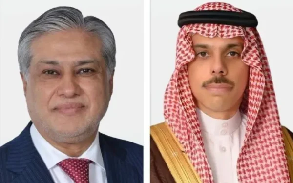 Ishaq Dar and Saudi Foreign Minister Discuss Regional Security Developments