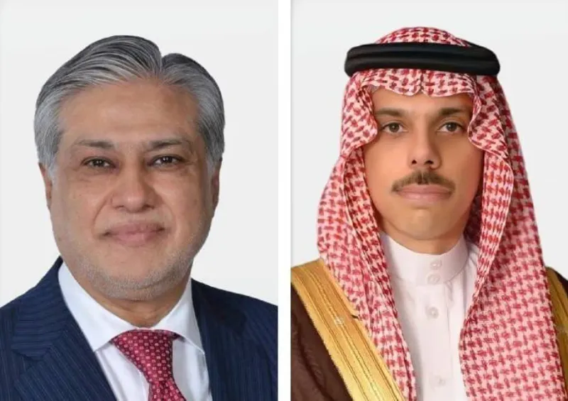 Ishaq Dar and Saudi Foreign Minister Discuss Regional Security Developments