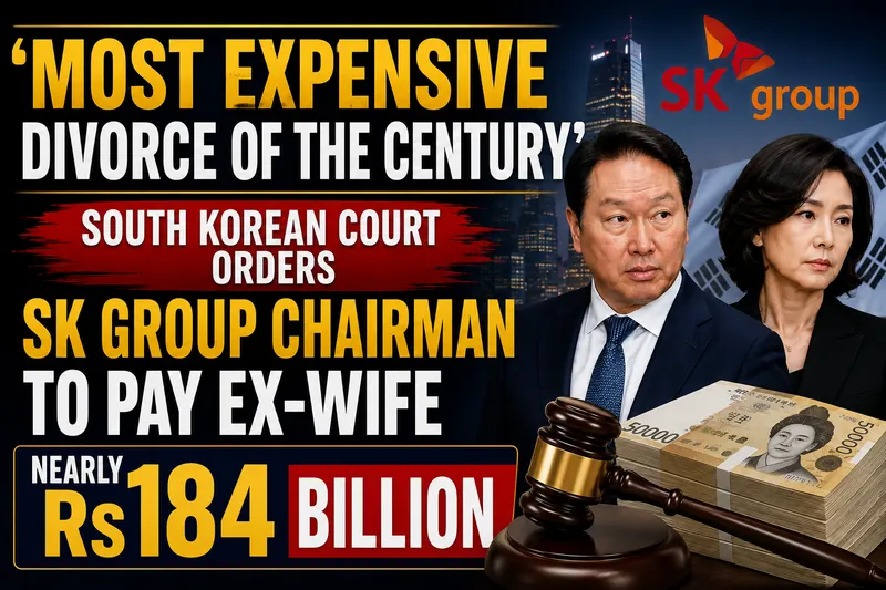 South Korean Court Orders Massive Divorce Settlement for SK Group Chairman