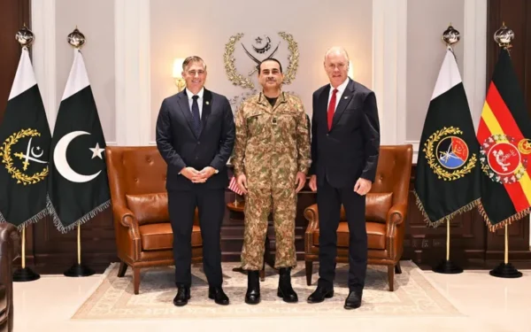 US House Representatives Meet COAS General Asim Munir at GHQ
