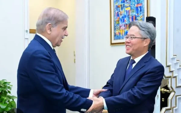 Chinese Ambassador Jiang Zaidong Meets Prime Minister Muhammad Shehbaz Sharif