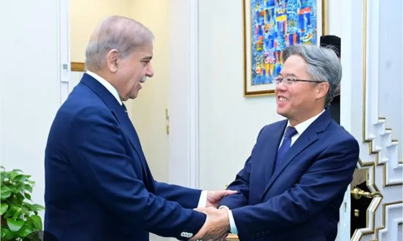 Chinese Ambassador Jiang Zaidong Meets Prime Minister Muhammad Shehbaz Sharif