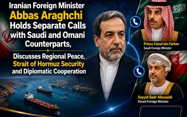 Iranian Foreign Minister Discusses Regional Stability With Saudi and Omani Peers