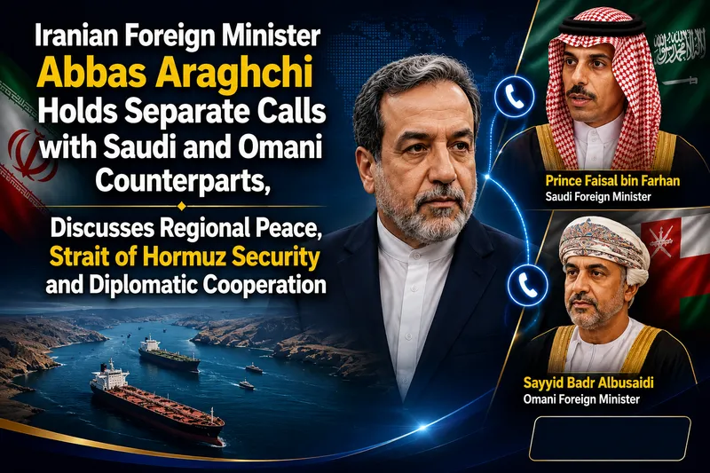 Iranian Foreign Minister Discusses Regional Stability With Saudi and Omani Peers