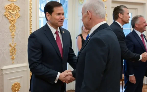 Donald Trump And Benjamin Netanyahu Hold High-Level White House Talks (Image 1)