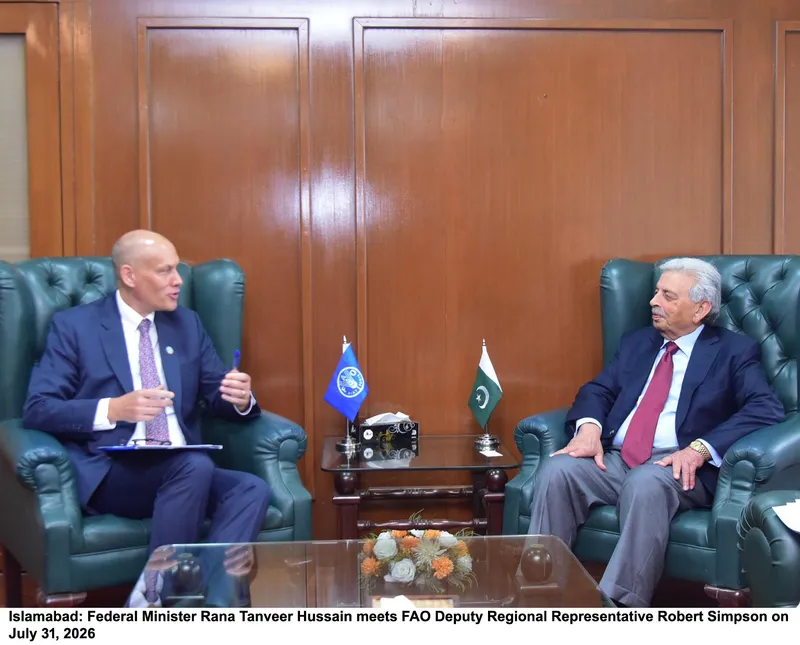 Pakistan, FAO Agree to Expand Cooperation on Climate-Resilient Agriculture