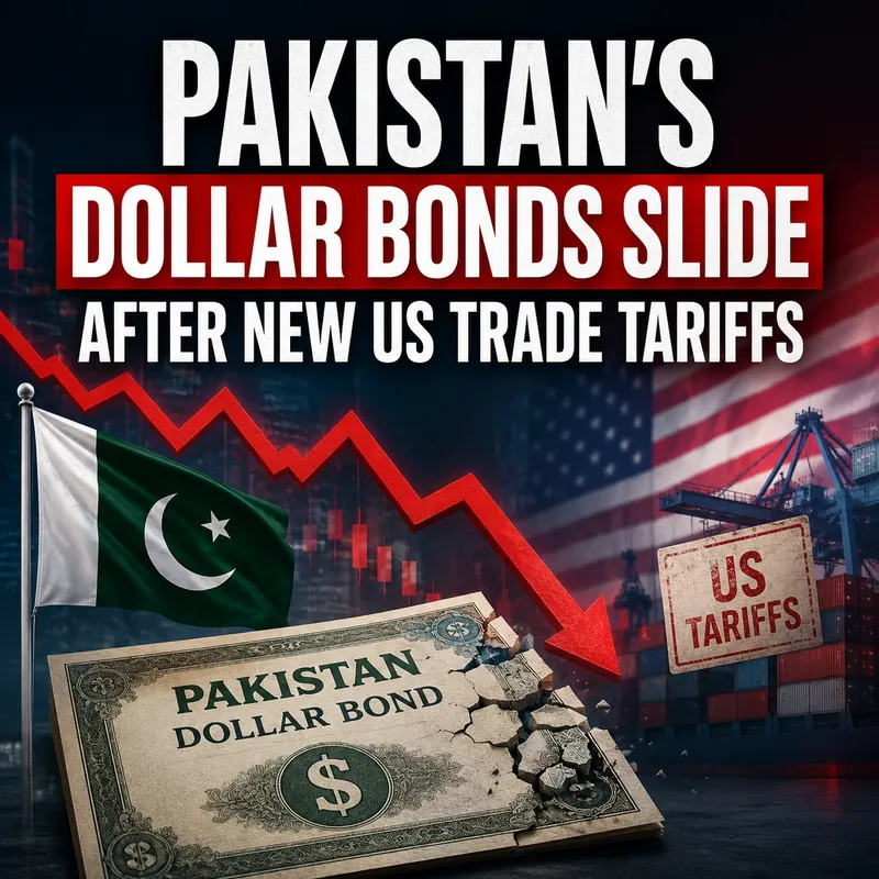Pakistan Dollar Bonds Slide Following New United States Trade Tariffs