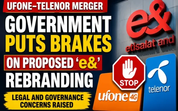 Government Suspends Proposed e& Rebranding for Ufone and Telenor Merger