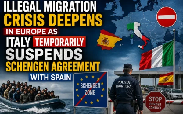 Illegal Migration Crisis Deepens in Europe as Italy Temporarily Suspends