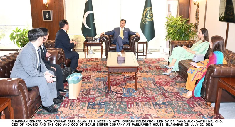 Chairman Senate Calls for Enhanced Pakistan–South Korea Technological Cooperation (Image 3)