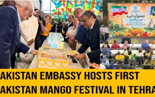 Pakistan Embassy Hosts First Pakistan Mango Festival in Tehran