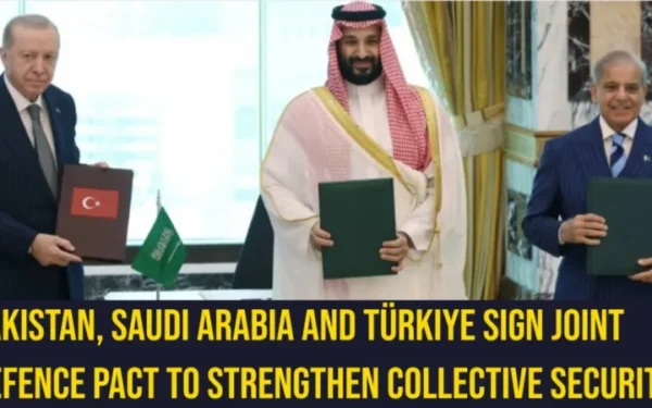 Pakistan, Saudi Arabia and Türkiye Sign Joint Defence Pact to Strengthen Collective Security (Image 1)