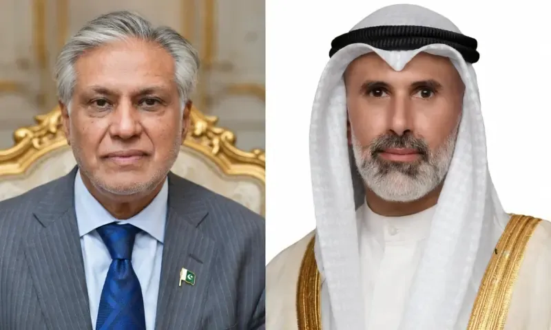 Ishaq Dar, Kuwaiti Foreign Minister discuss Makkah Joint Defence Agreement, regional situation