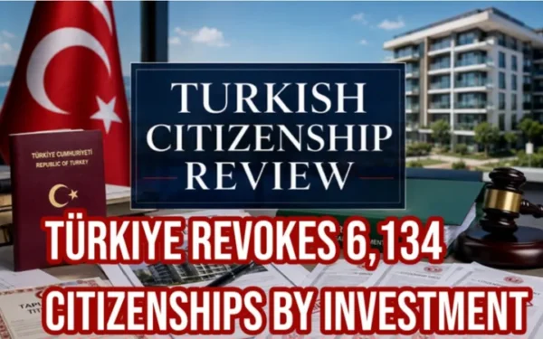 Türkiye revokes citizenship of 6,134 people who obtained it through investment