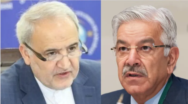 Iranian Ambassador meets Defence Minister Khawaja Asif, discusses bilateral cooperation