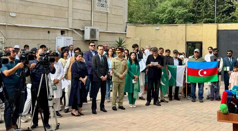 Pakistan Independence Day Celebrated with National Fervour at Embassy in Baku (Image 1)
