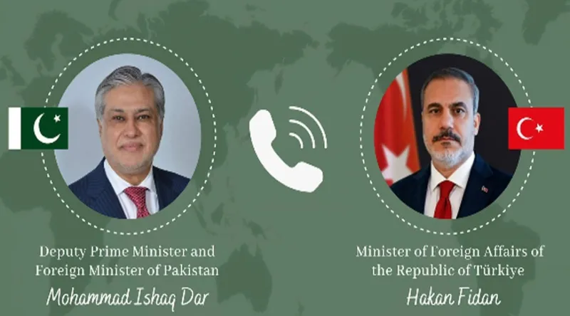Deputy Prime Minister Ishaq Dar Discusses Regional Developments With Turkish FM