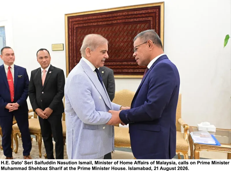 Prime Minister Shehbaz Sharif Reaffirms Strong Ties With Malaysia (Image 1)
