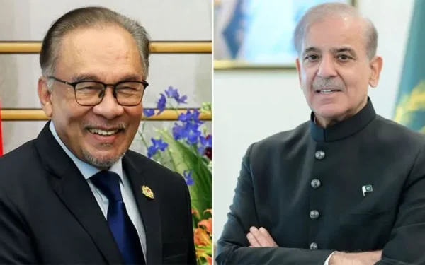 PM Shehbaz and Malaysian Counterpart Discuss Strengthening Bilateral Trade Ties