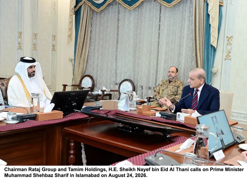 PM Shehbaz Sharif Welcomes Qatari Delegation to Strengthen Economic Ties (Image 3)