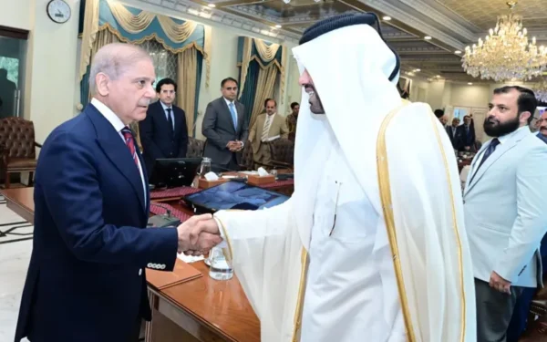 PM Shehbaz Sharif Welcomes Qatari Delegation to Strengthen Economic Ties (Image 1)