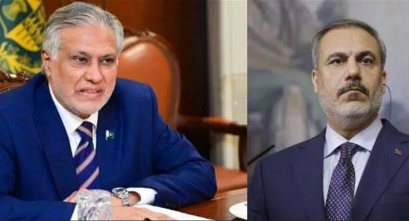 Pakistan and Türkiye Foreign Ministers Discuss Bilateral Ties and Region