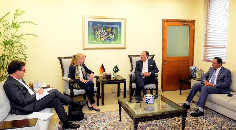 German Ambassador Applauds Pakistan’s Sovereign Credit Rating Upgrade During Meeting