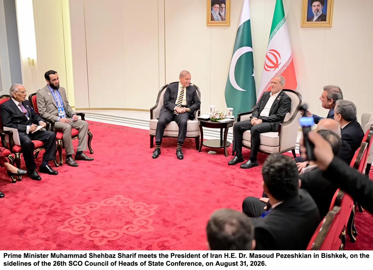 PM Shehbaz Sharif, Iranian President Reaffirm Close and Longstanding Ties (Image 2)