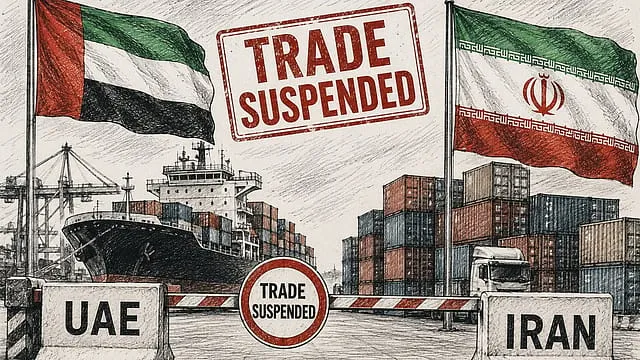UAE suspends trade with Iran after ballistic missile attack