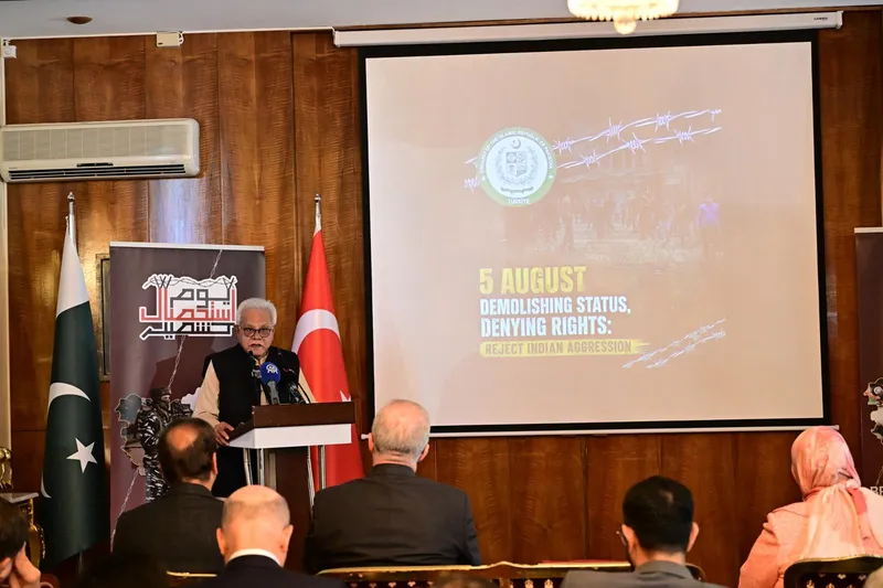 Pakistan Embassy in Ankara Commemorates Youm-e-Istehsal-e-Kashmir in Turkey (Image 6)