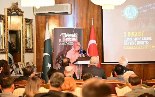 Pakistan Embassy in Ankara Commemorates Youm-e-Istehsal-e-Kashmir in Turkey (Image 1)