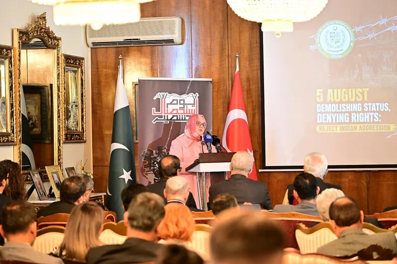 Pakistan Embassy in Ankara Commemorates Youm-e-Istehsal-e-Kashmir in Turkey (Image 1)