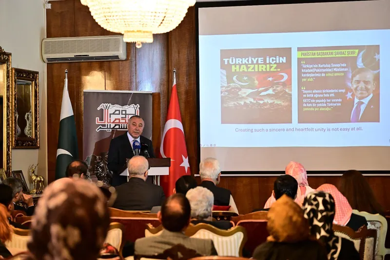 Pakistan Embassy in Ankara Commemorates Youm-e-Istehsal-e-Kashmir in Turkey (Image 4)