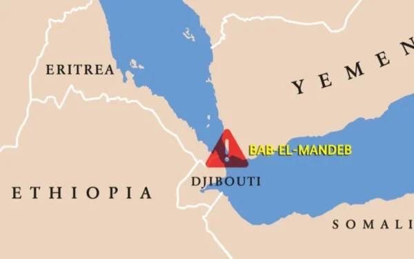 Houthis advance toward Bab el-Mandeb, raising concerns over key global shipping route (Image 1)