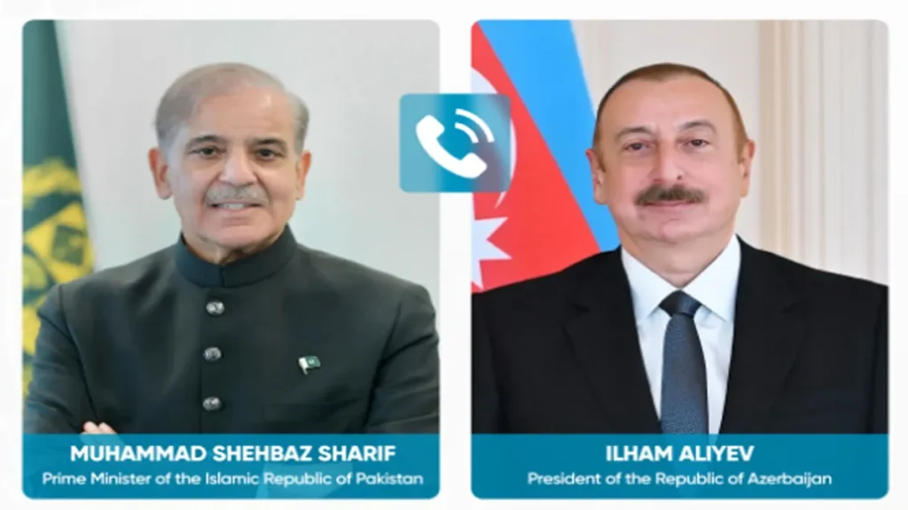 Prime Minister Shehbaz Sharif Holds Strategic Telephonic Discussion With Aliyev